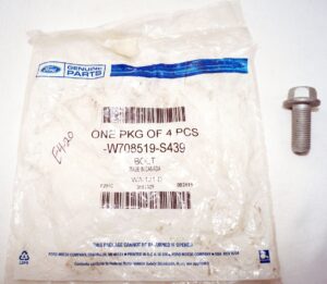 Genuine OEM Ford One Disc Brake Caliper Bracket Mounting Bolt [1] W708519S439