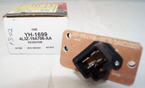 Genuine OEM Motorcraft YH1699 Ford 4L3Z19A706AA Blower Motor Resistor