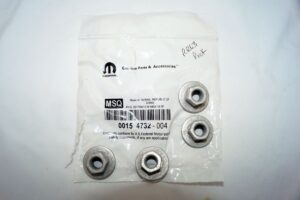 4 Pack Genuine OEM Mopar 00154732 Hexagon Nut