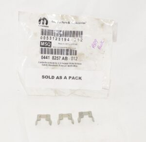 3 Pack Genuine OEM Mopar 04418257AB Fuel Injector Clip