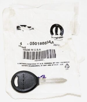 Genuine OEM Mopar 5018868AA Chrysler Blank Key
