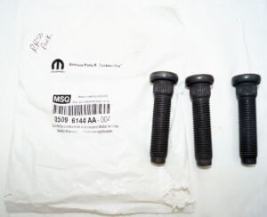 3 Pack Genuine OEM Mopar 05096144AA Wheel Lug Stud