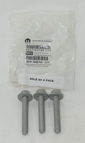 3 Pack Genuine OEM Mopar 06102430AA Hex Washer Head Bolt