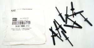 12 Pack Genuine OEM Mopar 06500898 Bumper Cover Rivet M4.95x25