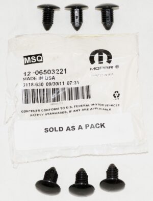 6 Pack Genuine OEM 06503221 Mopar Pins 6503221
