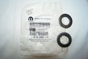 2 Pack Genuine OEM Mopar Flat Washer 06503352