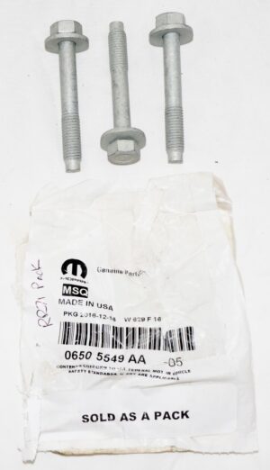 3 Pack Genuine OEM Mopar 06505549AA