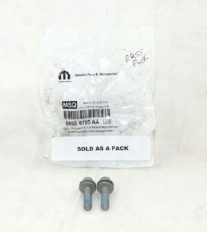 2 Pack Genuine OEM Mopar Hex Head Screw And Washer Mounting 06506785AA