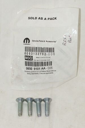 4 Pack Genuine OEM Mopar Hinge Torx Screw 06509101AA