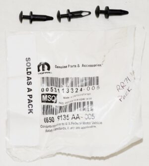 3 Pack Genuine OEM Mopar Push Pin 06509135AA