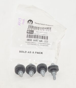 4 Pack Genuine OEM Mopar 06509387AA Mounting Special Bolt And Groommet