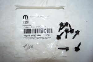 8 Pack Genuine OEM Mopar 06511547AA Screws
