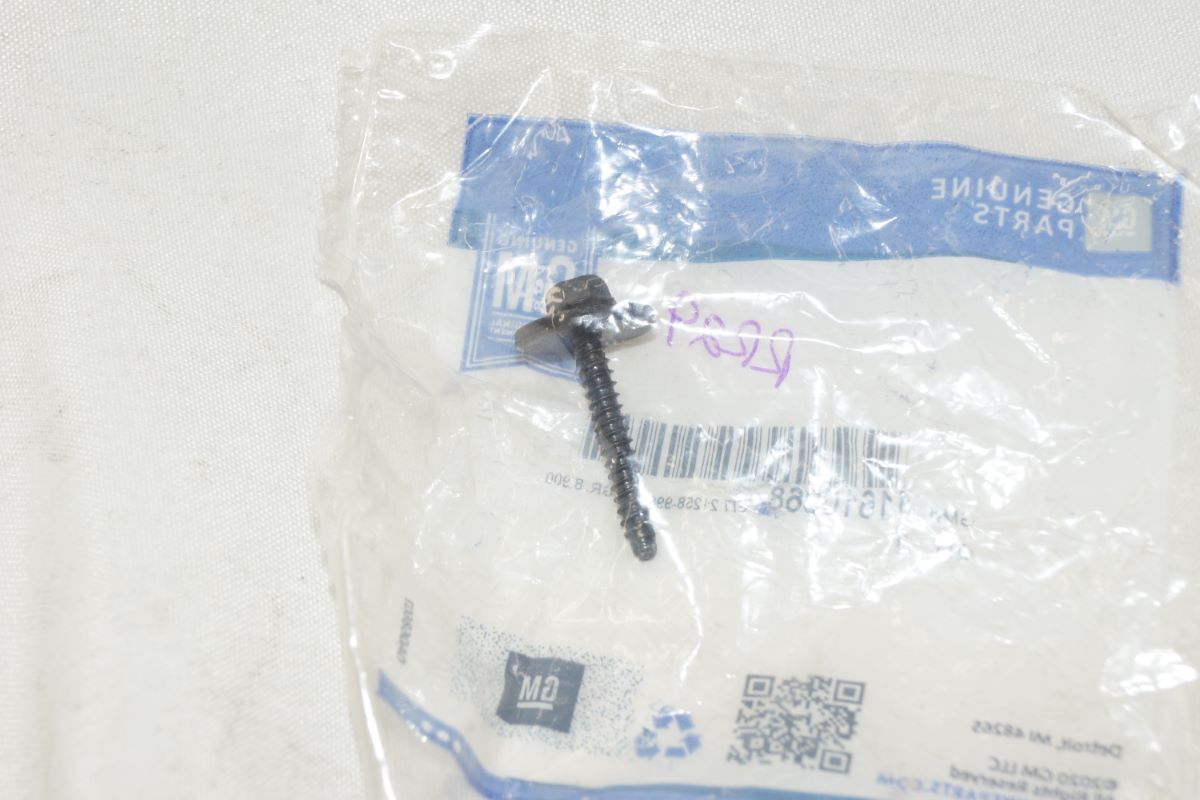 Authentic GM Genuine Parts 11610068 M4.2x1.41x30 Multi-Purpose Bolt