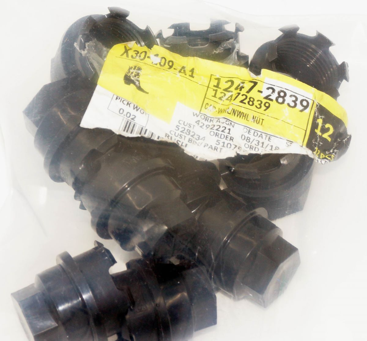 11 Pack Genuine OEM GM Wheel Lug Nut Cap 12472839 - Image 3