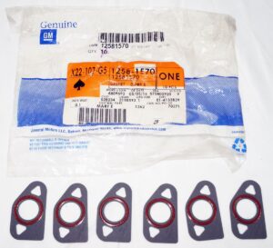 6 Pack Genuine OEM GM 12581570 Oil Pump Screen Gaskets