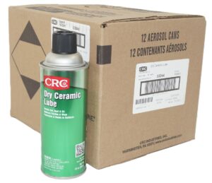Case of 03044 CRC Dry Ceramic Lube 10oz - 12 cans