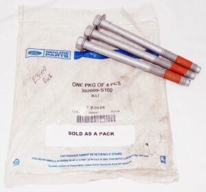 3 Pack Genuine OEM Ford 392009-S100 Steering Box Mount Bolt