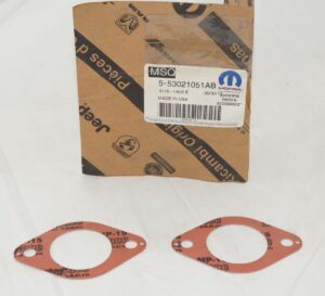 2 Pack Genuine OEM Mopar Gasket Thermostat 53021051AB