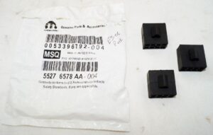 3 Pack Genuine OEM Mopar Hood To Fender Bumper 55276578AA
