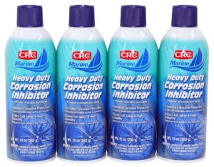 4 Pack CRC Marine 06026 Heavy Duty Corrosion Inhibitor 10oz Net Fill each