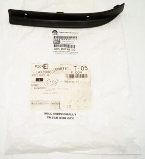 Genuine OEM Mopar 68156563AB Bumper Fascia Spat Front Left