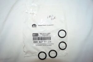 4 Pack Genuine OEM Mopar Heater Core Tubes O Ring 68239586AA