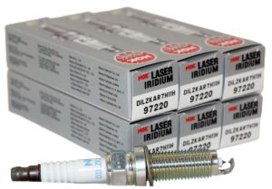 6 Pack Genuine NGK 97220 Laser Iridium Spark Plug DILZKAR7H11H for Honda Pilot