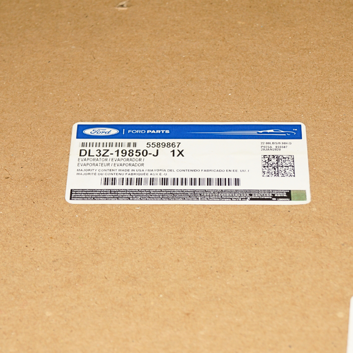 Genuine OEM Motorcraft YK309 AC HVAC Unit Case Ford DL3Z19850J - Image 6