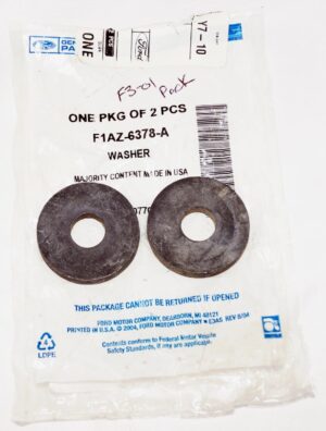2 Pack Genuine OEM Ford F1AZ6378A Crankshaft Pulley Washers