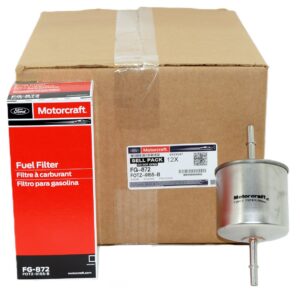 Case of 12 Genuine OEM Motorcraft FG-872 Fuel Filter Ford FOTZ9155B