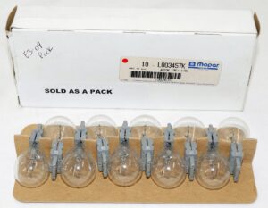 10 Pack Genuine OEM Mopar Bulb L003457K