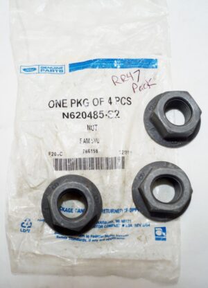 3 Pack Genuine OEM Ford N620485S2 Thread Hex Nut