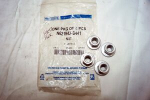 4 Pack Genuine OEM Ford N621942-S441 Bumper Hex Head Nut and Washer