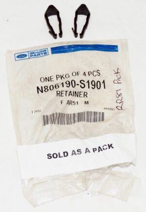 2 Pack Genuine OEM Ford N806190-S1901 Fuel Line Retainer
