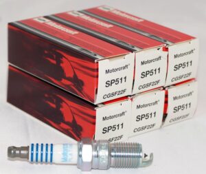 6 Pack Genuine OEM Motorcraft SP511 Spark Plug Ford CGSF22F