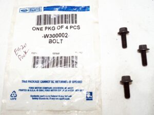 3 Pack Genuine OEM Ford W300002 Hex Flange Bolt