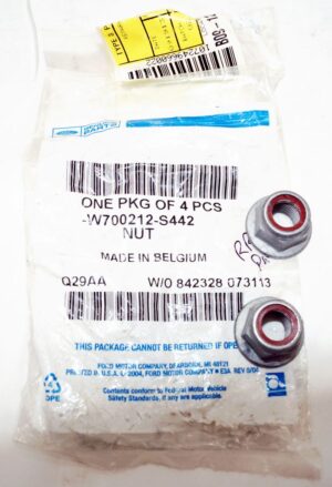 2 Pack Genuine OEM Ford W700212S442 Hex Head Nut Suspension Strut Mount