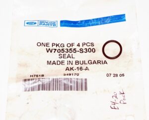 4 Pack Genuine OEM Ford W705355-S300 O-Ring Seal