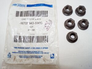 5 Pack Genuine OEM Ford W705443-S900 M10 x 1.5 mm Nut