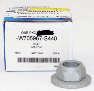 Genuine OEM Ford Axle Nut Hex Head W705967-S440