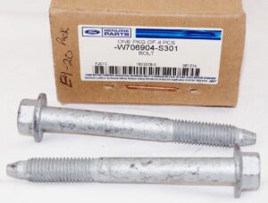 2 Pack Genuine OEM Ford W706904-S301 Front Flanged Hex Bolt