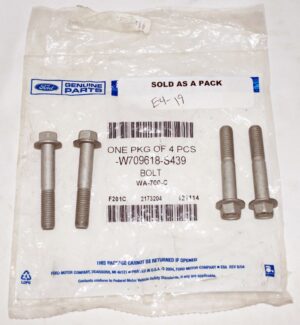 4 Pack Genuine OEM Ford W709618-S439 Front Suspension Bolt
