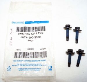 4 Pack Genuine OEM Ford W711390-S900 Wheelhouse Bolt