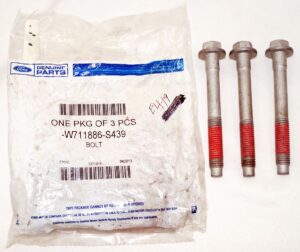 3 Pack Genuine OEM Ford W711886-S439 Steering Gear Box Bolts