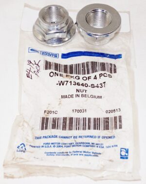 2 Pack Genuine OEM Ford W713640-S437 Axle Nut