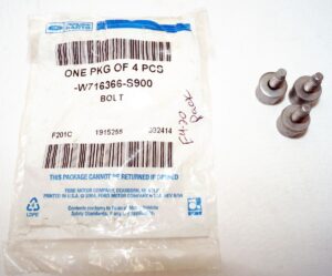 3 Pack Genuine OEM Ford W716366-S900 Turbocharger Coolant Line Bolt