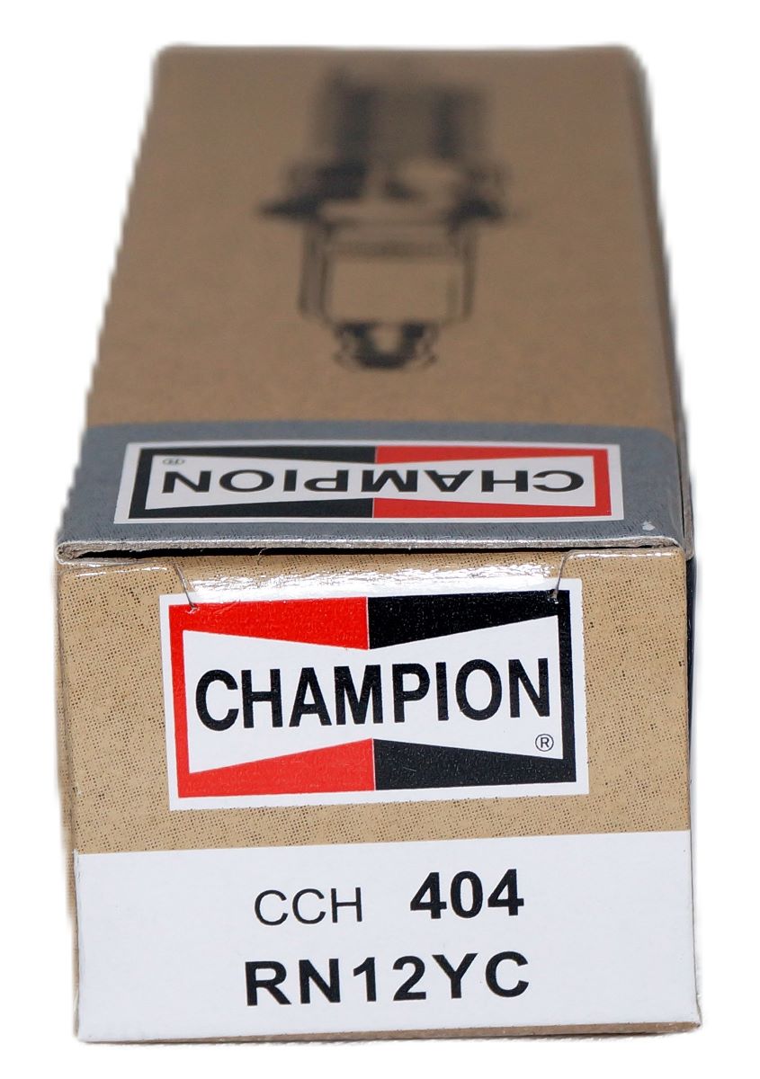 4 Pack 404 Champion Copper Plus Spark Plugs RN12YC - Image 7