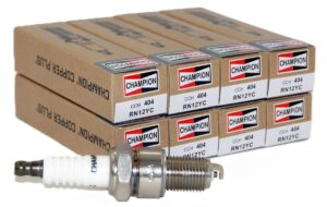 8 Pack 404 Champion Copper Plus Spark Plugs RN12YC