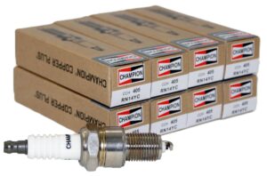 8 Pack 405 Champion Copper Plus Spark Plugs RN14YC