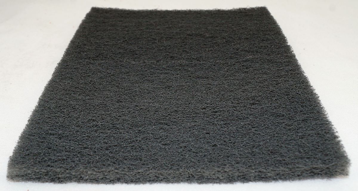 3 Pack Norton Abrasives Bear-Tex 6 x 9 in Gray Non-Woven Hand Pad - 58002 - Image 4